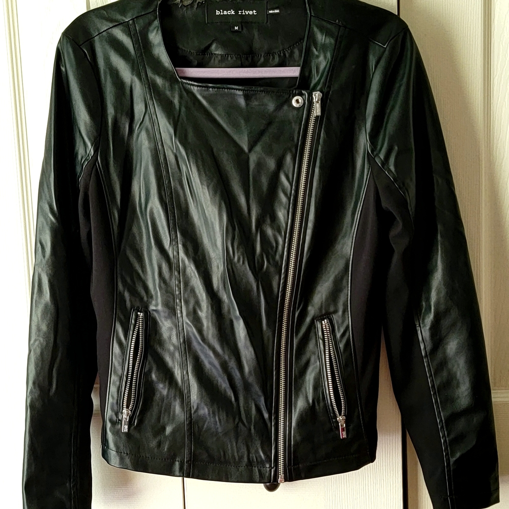 Black Rivet Women's Black Jacket